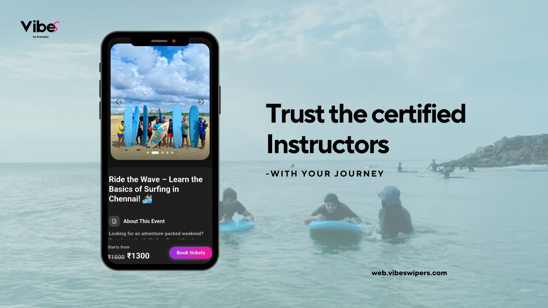 Expert Instructors at VibeSwiper
